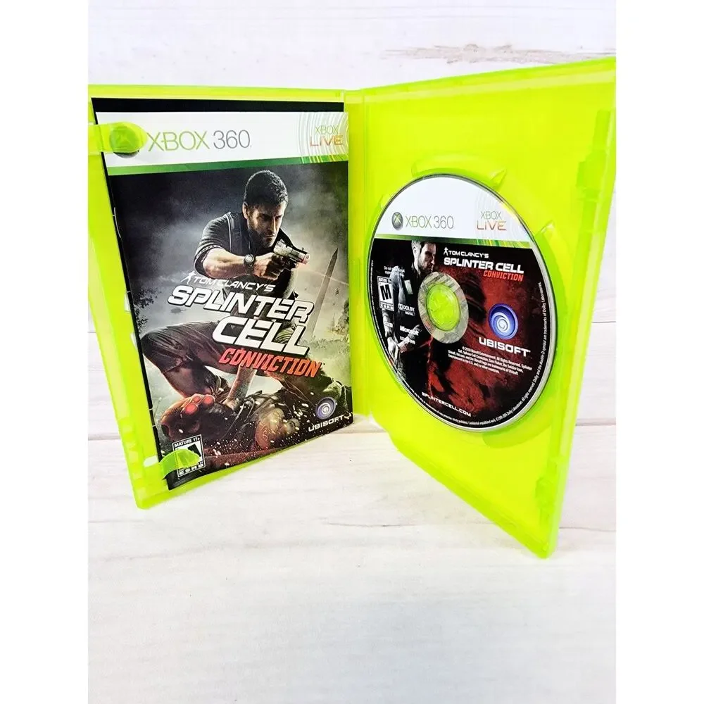 Tom Clancy's Ghost Recon Advanced Warfighter 1 & Splinter Cell Xbox 360 CIB